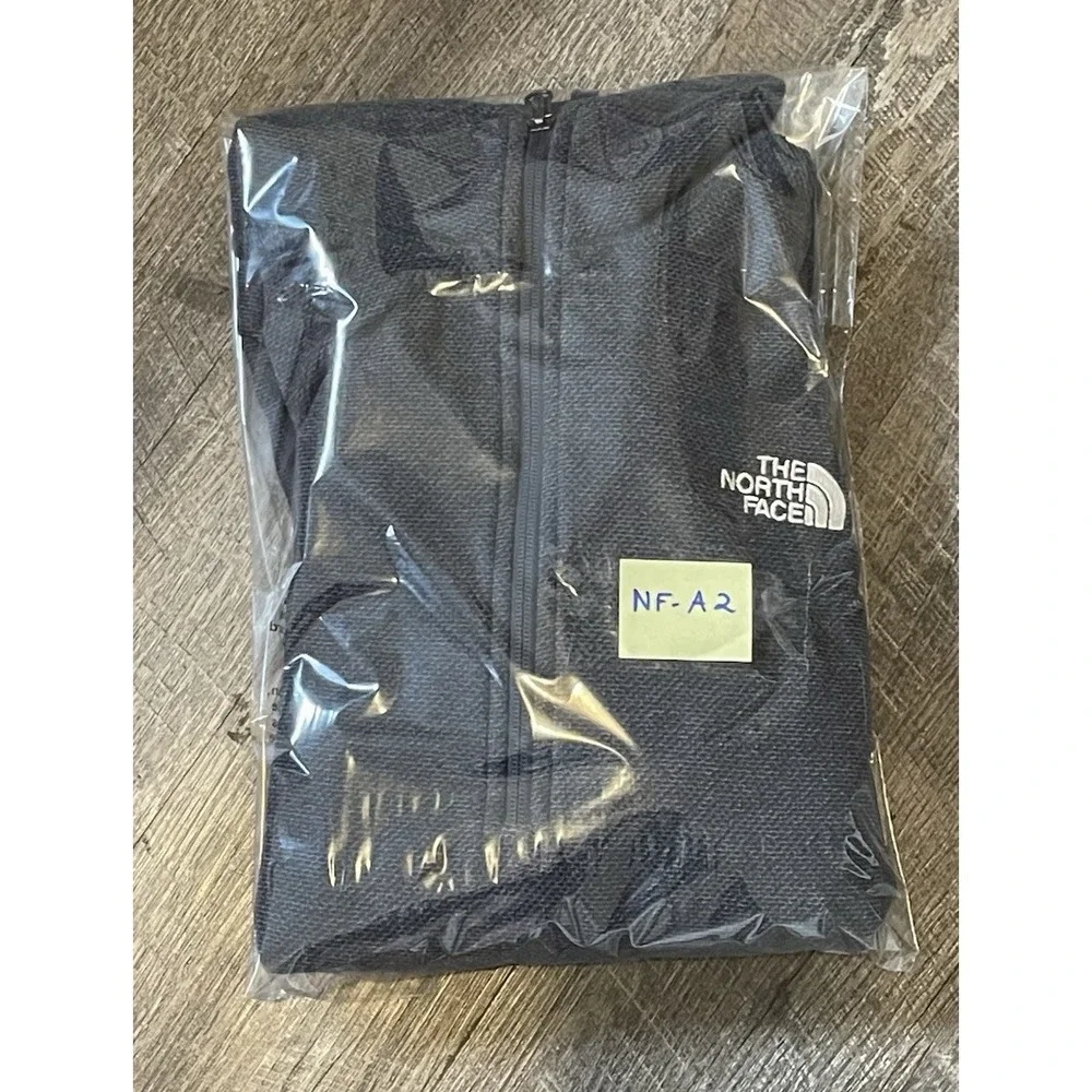 The North Face Men's Quarter Zip Pullover Medium Fleece Outdoor Dark Gray